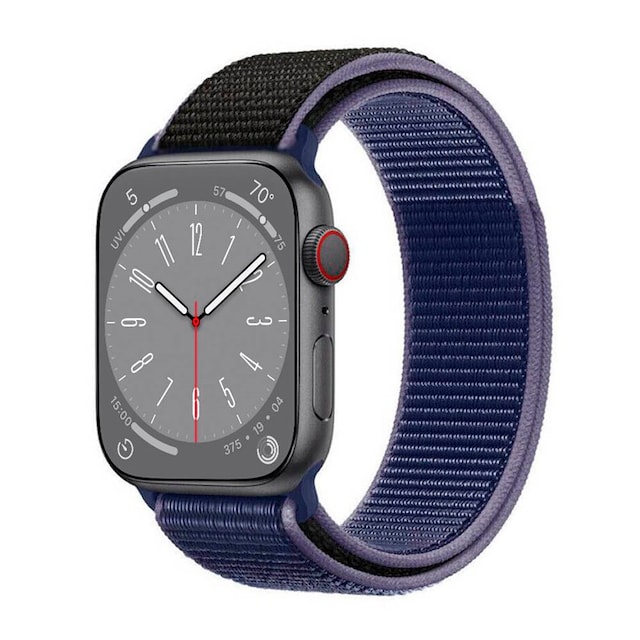 Nyon Armbånd Apple Watch 8 (45mm) - Midnight black