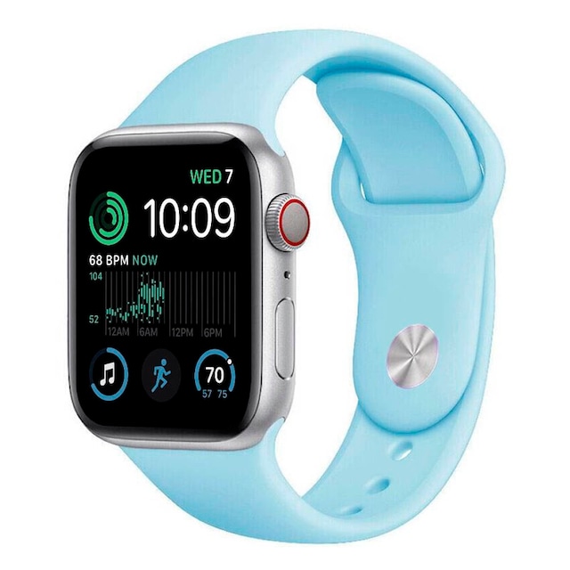 Sport Armbånd Apple Watch SE 2022 (44mm) - Babyblå