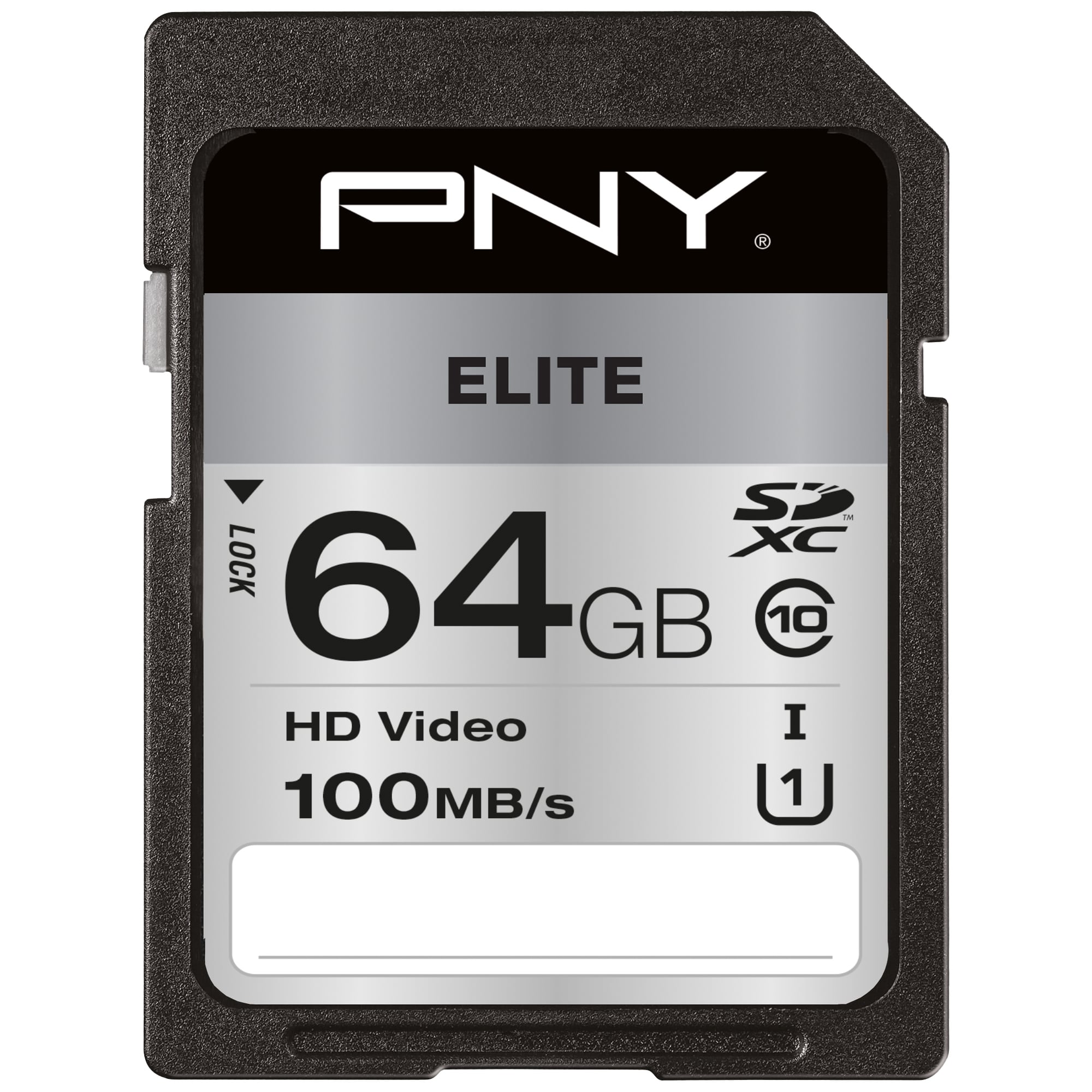 PNY Elite SDXC hukommelseskort 64 GB | Elgiganten