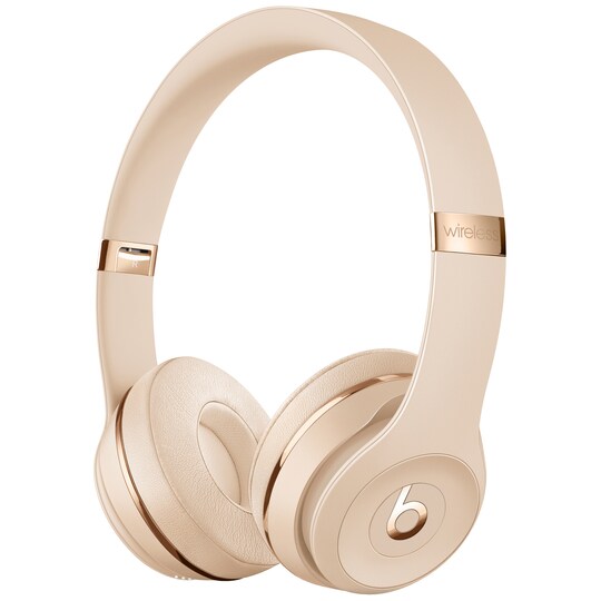 Beats Solo3 Wireless høretelefoner: Beats Icon Collection (satin guld) |  Elgiganten