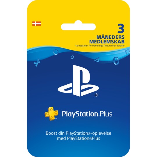 PlayStation Plus abonnement - 3 måneder | Elgiganten