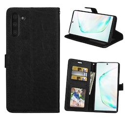 3-kort Wallet Samsung Galaxy Note 10 (SM-N970F)  - sort