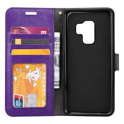 Wallet 3-kort til Samsung Galaxy S9 Plus (SM-G965F)  - lilla