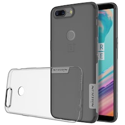 NILLKIN 0.6mm Nature TPU Taske Cover til OnePlus 5T - Grå