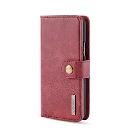 DG.MING til iPhone 11 Pro stilfuld tegnebog taske - vinrød