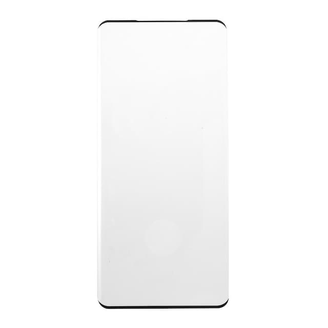 Samsung Galaxy S20 Plus buet hærdet glas i fuld størrelse (fingeraftrykslåsning)