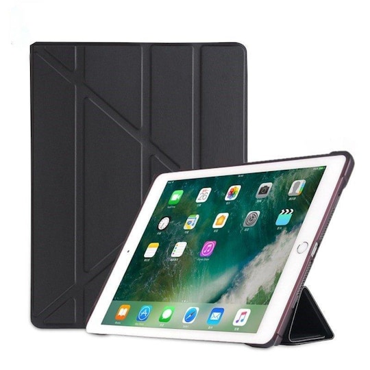 iPad fodral 9.7 tum Smart Cover Case med ställ Svart | Elgiganten