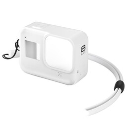 INF GoPro Hero 8 Sort silikone skal - hvid