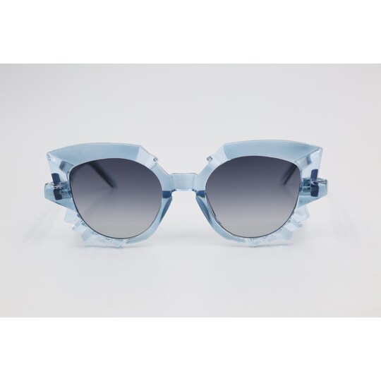 Solbriller kvinder UV400 med krystalindretning Blå | Elgiganten