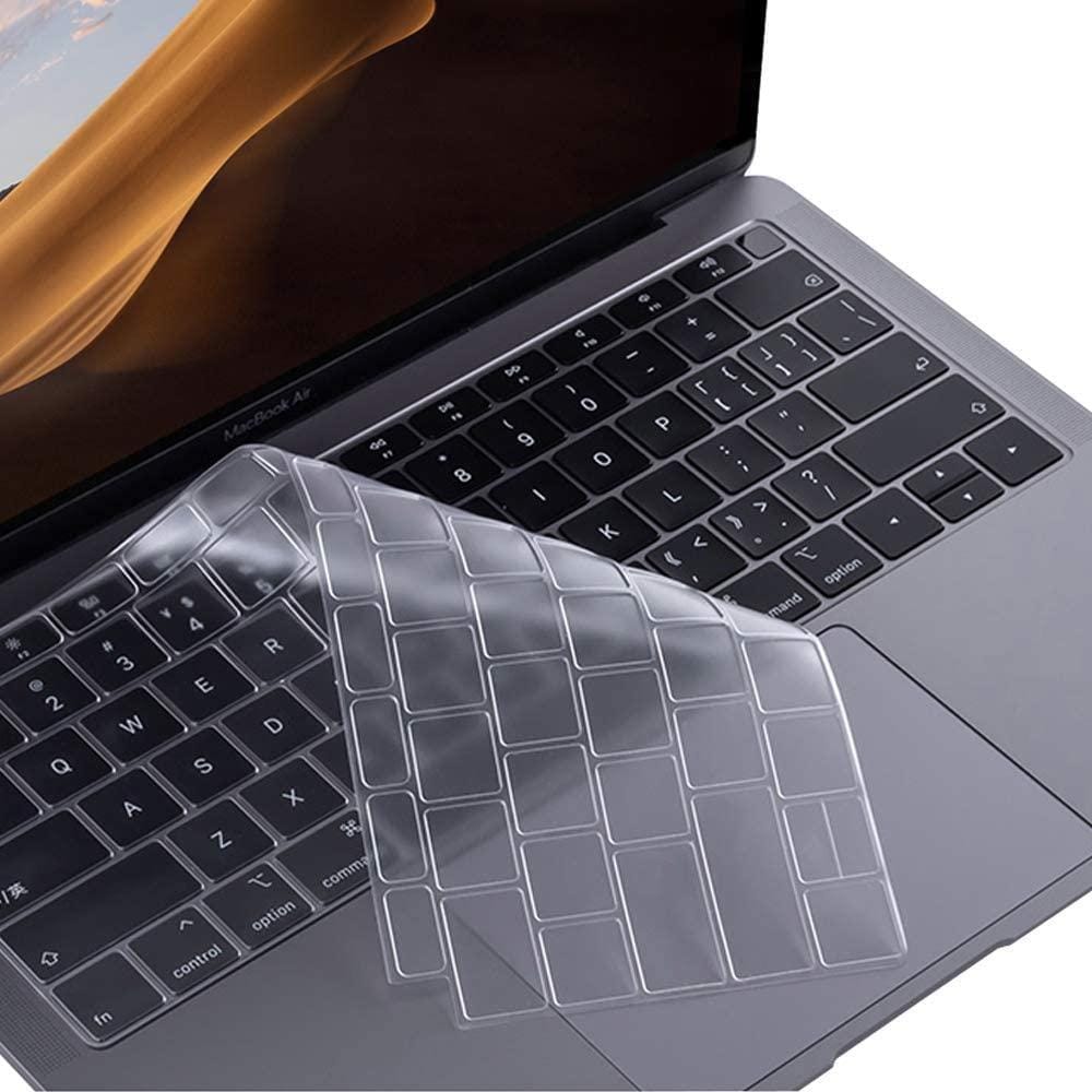 Tastaturcover til MacBook Air 13" silikone Transparent | Elgiganten