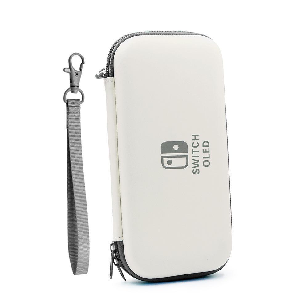 Bæretaske kompatibel med Nintendo Switch OLED Hvid/Grå 2-Piece | Elgiganten