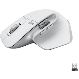 Logitech MX Master 3S trådløs mus (pale grey)