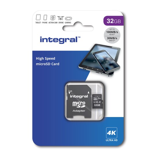 Integral V30 4K Micro SD card |