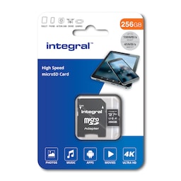 Integral 256GB V30 4K Micro SD card