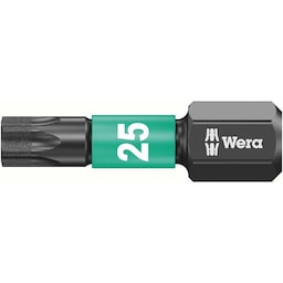 Wera 867/1 IMP DC 05057625001 Torx-bit T 25 Værktøjsstål Legeret, Diamantbelagt D 6.3 1 stk