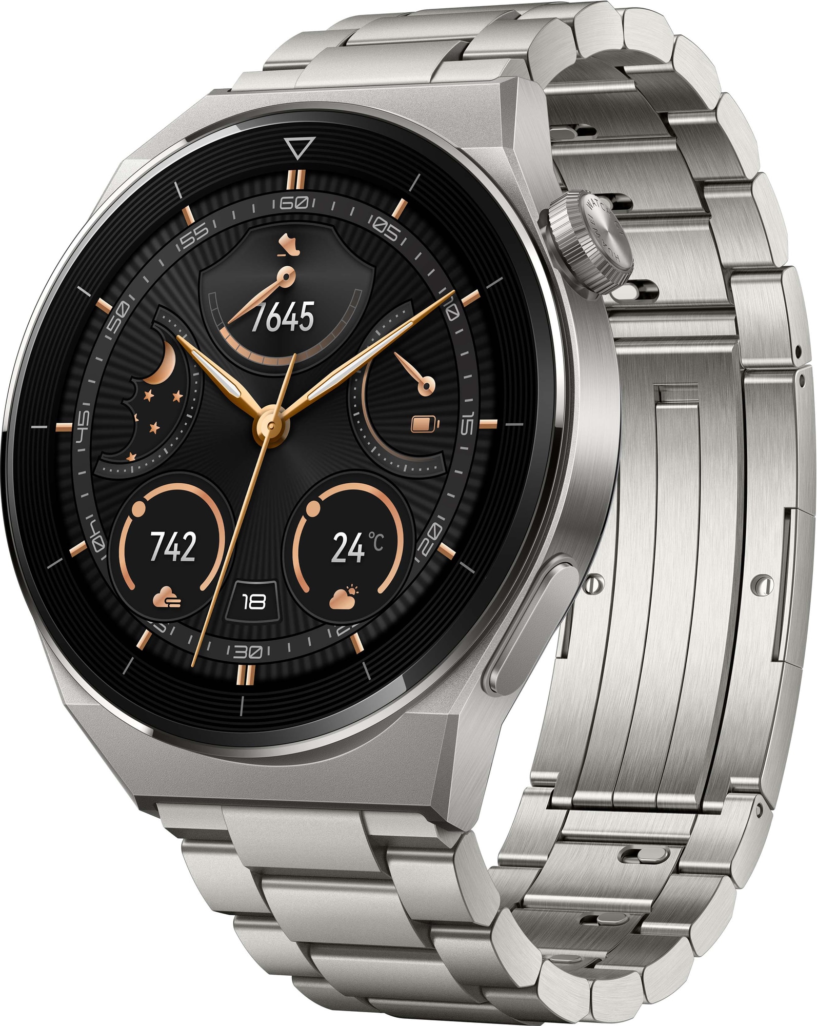 Watch GT3 Pro smartwatch (titanium/sølv) | Elgiganten