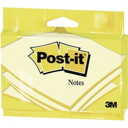 Post-it Post-It 7100172279 76 mm x 127 mm Gul 100 Blad