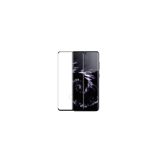 GEAR Hærdet Glas 3D Full Cover Sort Samsung S22+ 5G / S23+ 5G