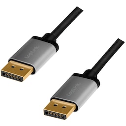 DisplayPort kabel 4K / 60Hz Aluminium 1m