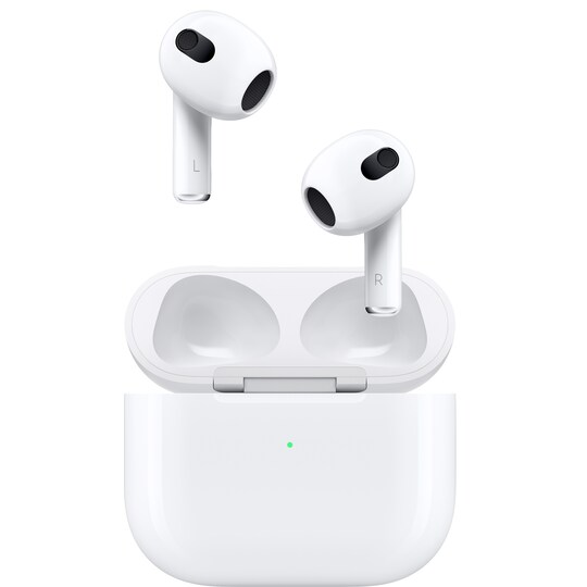 Apple AirPods 3. gen. (2021) trådløse høretelefoner med MagSafe-etui |  Elgiganten