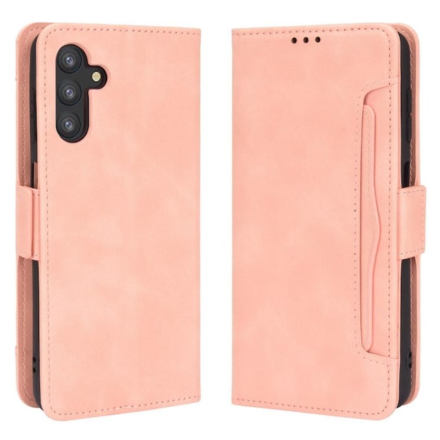 SKALO Samsung A13 5G 6-RUM Pungetaske - Pink