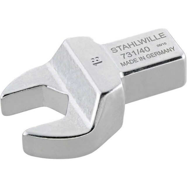 Stahlwille 58214018 Åbn platte 18 mm til 14x18 mm