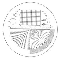 Eschenbach 115202 Præcisionsskala Linsestørrelse: (Ø) 23 mm