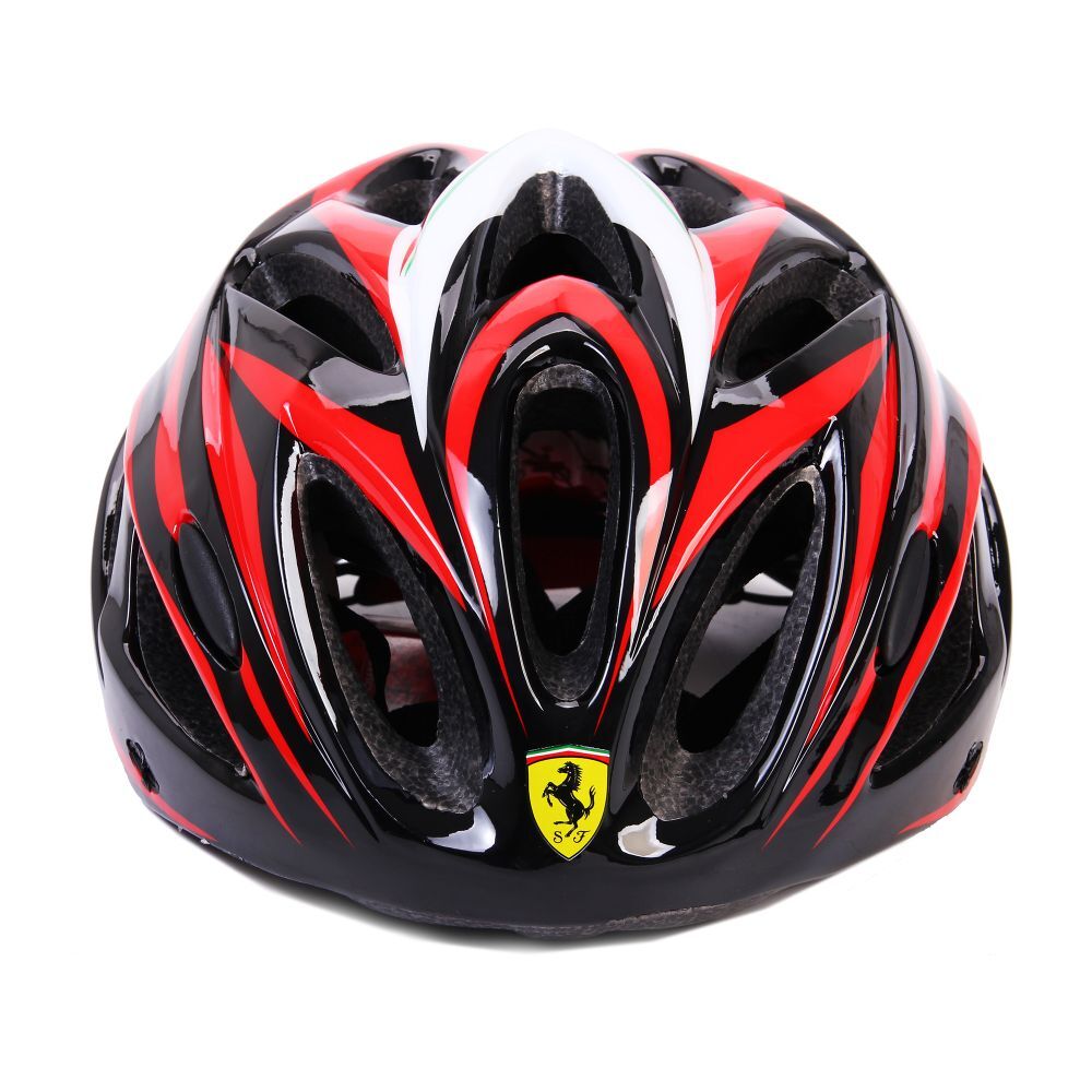 Cykelhjelm Ferrari - sort | Elgiganten