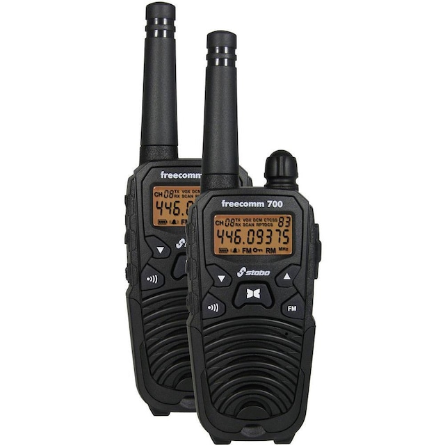 Stabo freecomm 700 20700 PMR-walkie-talkie Sæt med 2