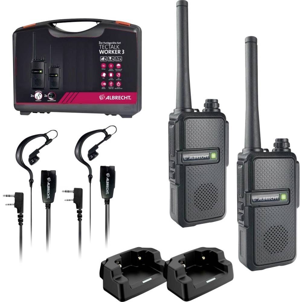 Albrecht 29825 PMR-walkie-talkie 1 stk | Elgiganten