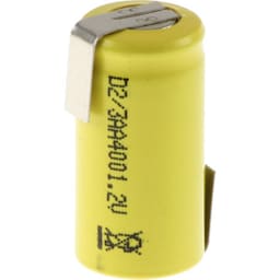 Mexcel D-2/3AA400 Special-batteri 2/3 AA Z-loddefane,