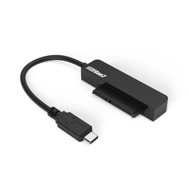 Maiwo K104AG2 10 Gbps USB3.1 Gen2 til 2,5 "HDD / SSD 12.5mm SATA III adapter med 10cm USB-kabel C