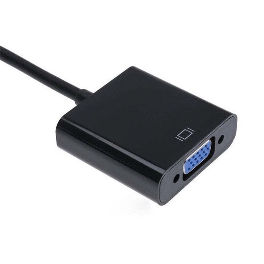NÖRDIC HDMI til VGA-adapter kabel 10cm | Elgiganten