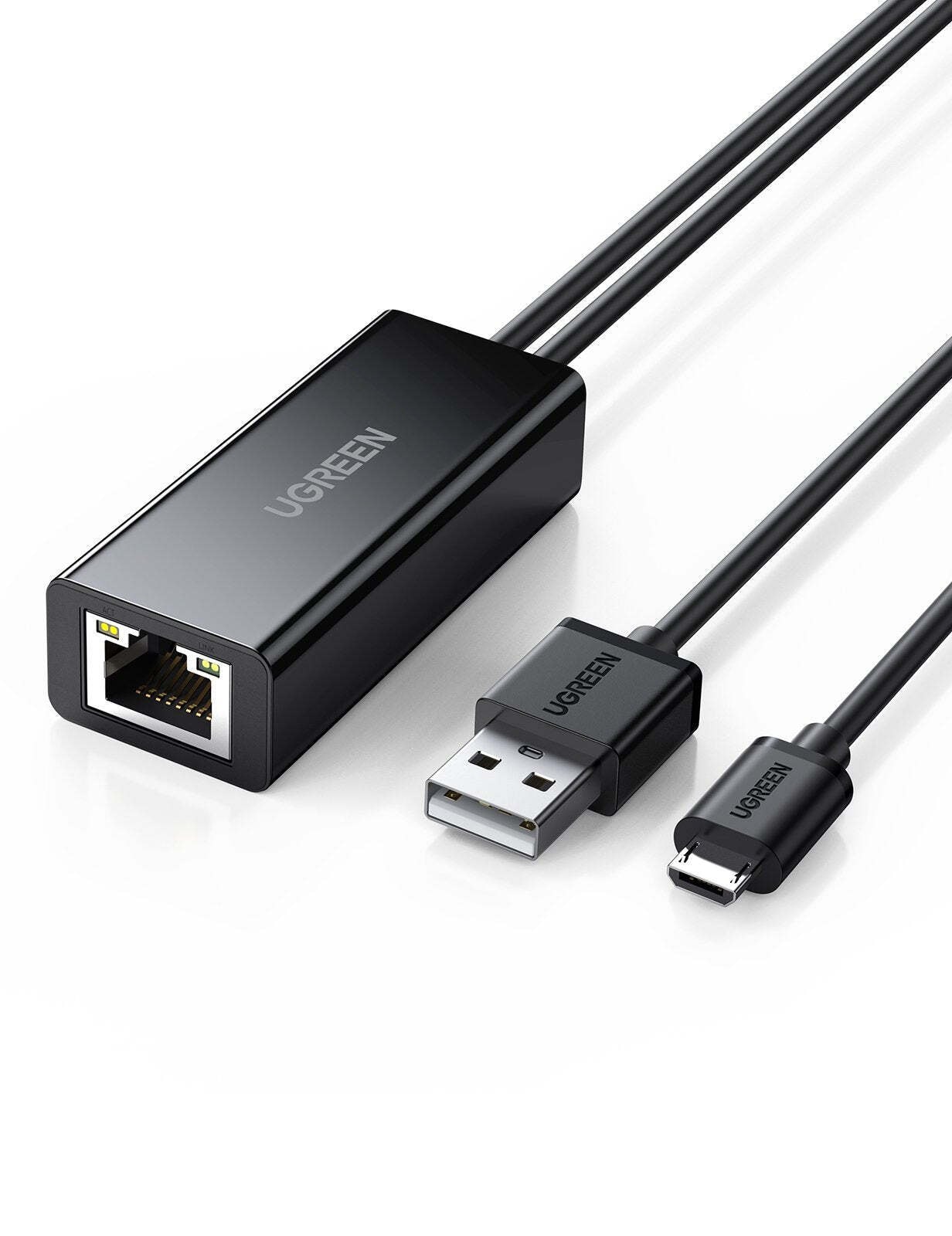 Ugreen USB Ethernet LAN Adapter til Chromecast TV Stick |