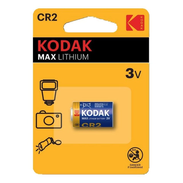 Kodak Max lithium CR2 batteri (1 pakke)