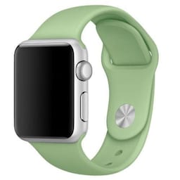 Silikone urrem kompatibel med Apple Watch, 42mm, Grøn