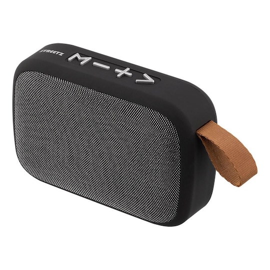 STREETZ Portable Bluetooth speaker, USB/TF/AUX/FM/handsfree, black |  Elgiganten