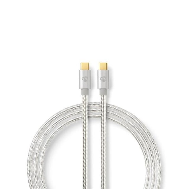 USB 3.1-kabel (Gen 1) | Type-C-hanstik - Type-C-hanstik | 2,0 m | Aluminium