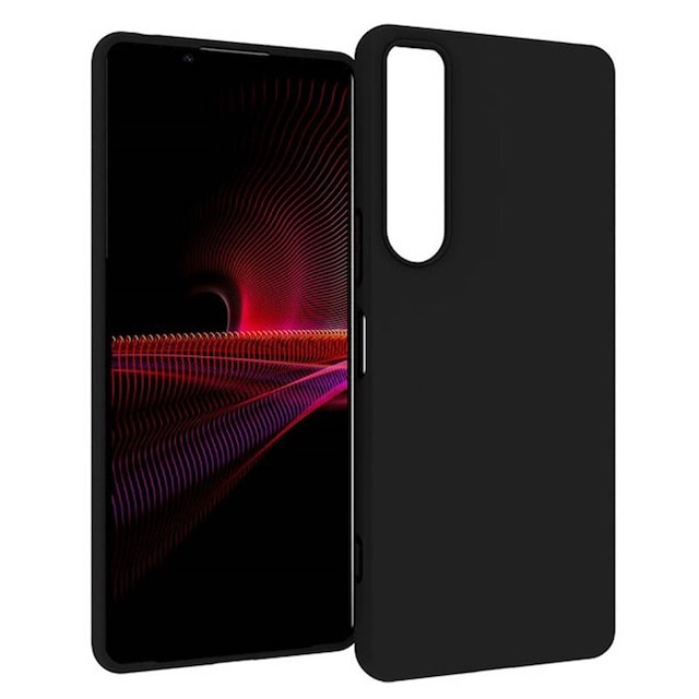 Silikone cover Sony Xperia 1 IV  - Sort