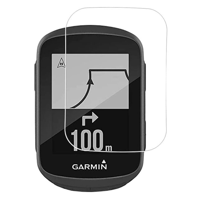 2-Pak Hærdet glas skærmbeskytter Garmin Edge 130 Plus
