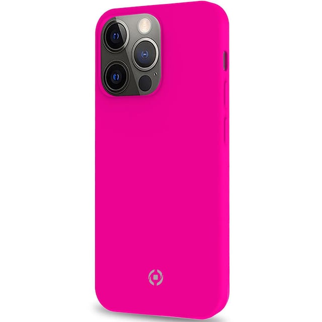 Cromo Soft gummi cover iPhone 13 Pro Fl Pink