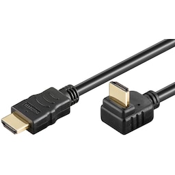 High-speed HDMI™ 270°-kabel med Ethernet
