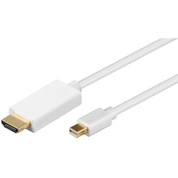 Goobay Mini DisplayPort™/HDMI™-adapterkabel, forgyldt