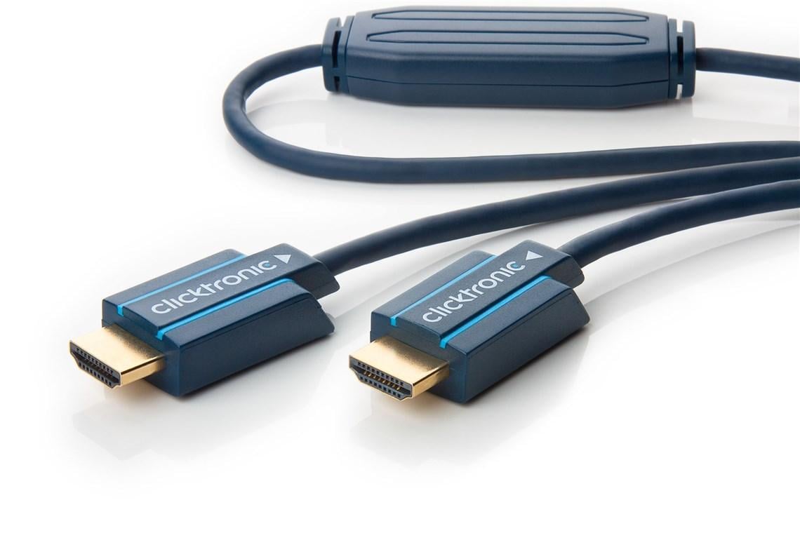 Aktivt Højhastigheds HDMI™-kabel med Ethernet | Elgiganten