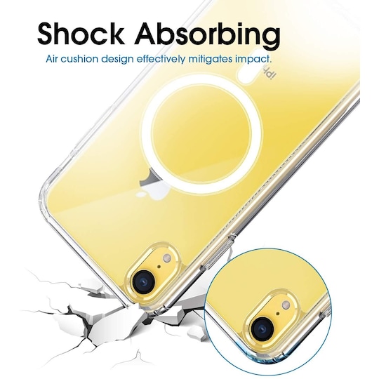 iPhone X/XS mobilcover MagSafe kompatibel Akryl gennemsigtig | Elgiganten