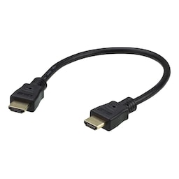 ATEN 0.3M HDMI 2.0 Cable M/M 30AWG Black