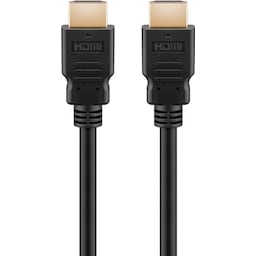 Goobay Ultrahøjhastigheds HDMI™-kabel med Ethernet, certificeret