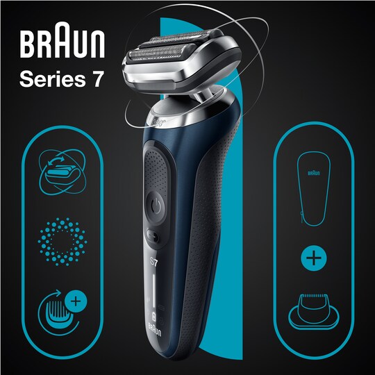 Braun Series 7 barbermaskine 71-B1200s | Elgiganten