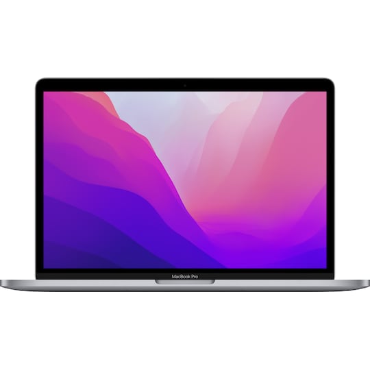 MacBook Pro 13 M2 2022 8/256 GB bærbar computer (Space Gray) | Elgiganten