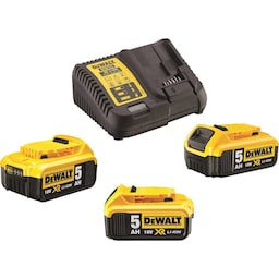 Dewalt DCB115P3-QW Værktøjsbatteri og oplader 1 stk